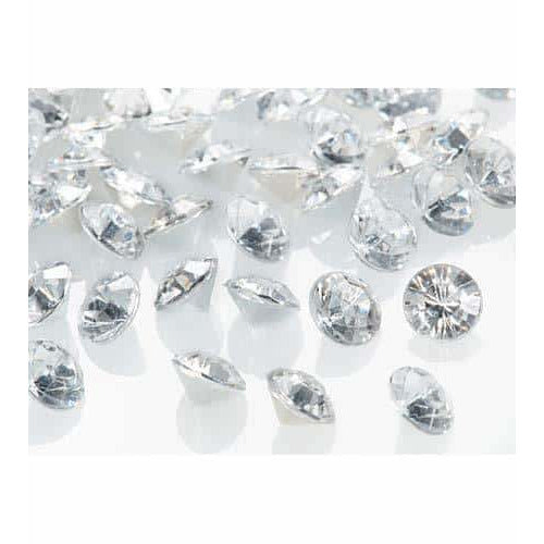 Silver Tiny Table Diamantes
