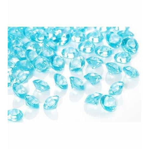 Turquoise Tiny Table Diamantes