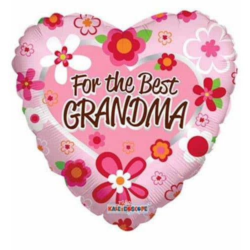 For The Best Grandma Foil Balloons
