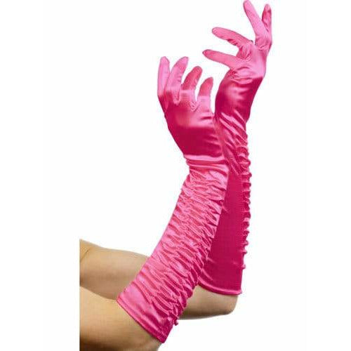 Fuchsia Pink Temptress Gloves