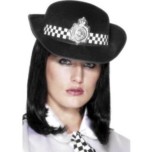 Policewomen's Hat with Badge