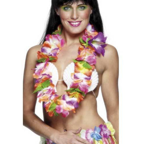 Multi Coloured Hawaiian Lei