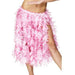 Pink Leaf Skirt with Elasticated Waist