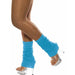 Neon Blue Leg Warmers