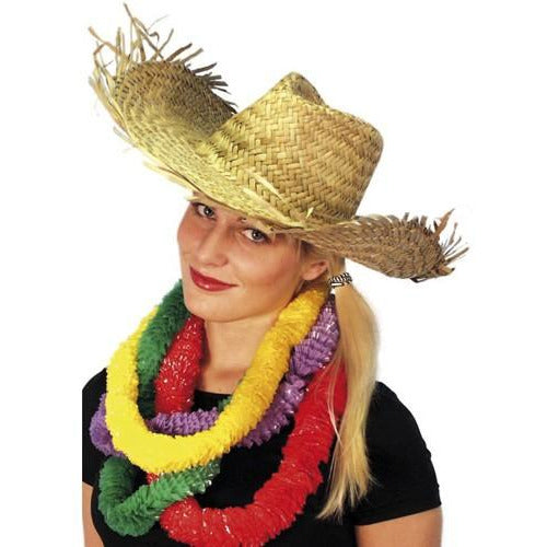 Hawaiian Straw Beachcomber Hat
