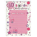 Pink 30th Birthday Celebration Party Invitations