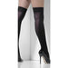 Mock Lace Opaque Hold Ups