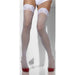 White Fishnet Hold Ups