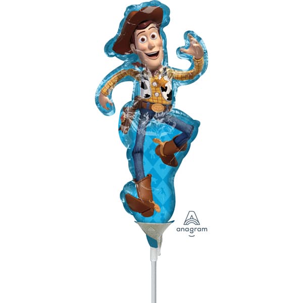 14" Toy Story 4 Woody Mini Shape Balloon