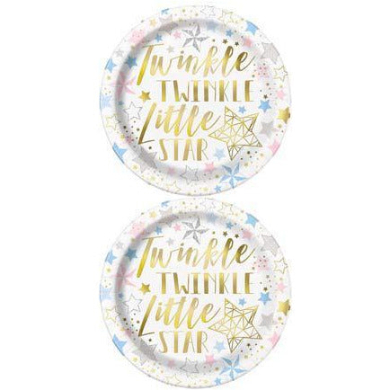 Twinkle Twinkle Little Star Paper Plates