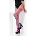 Unicorn Tie Dye Fishnet Tights