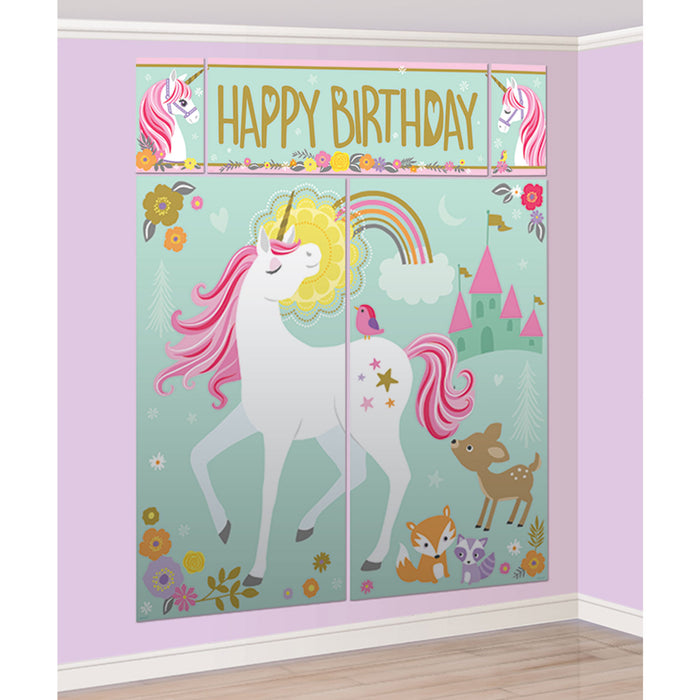 Magical Unicorn Wall Decoration Kit