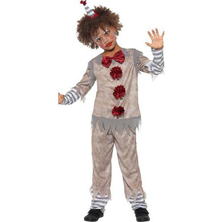 Vintage Clown Boy Costume