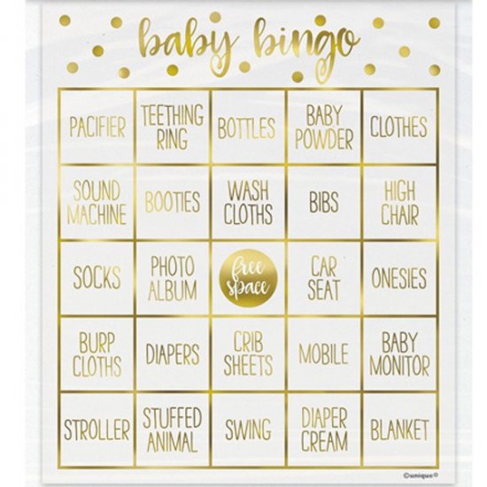 Hello Baby Bingo Game