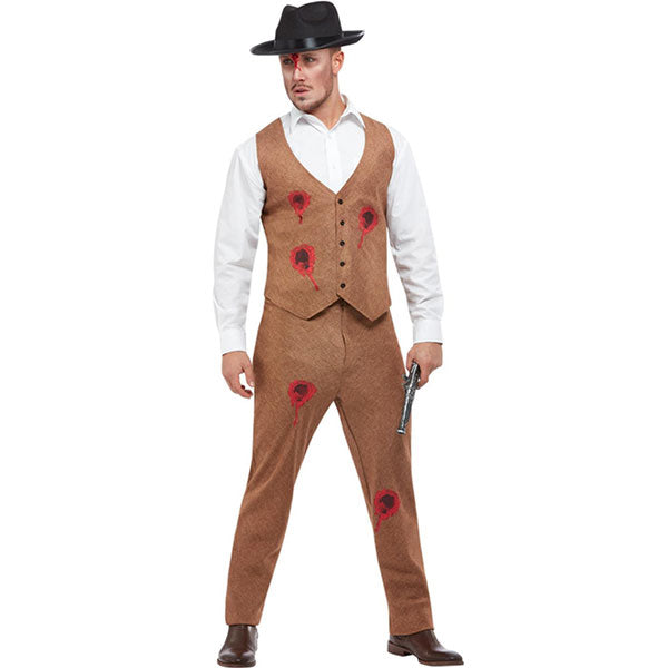 Clyde Zombie Gangster Costume